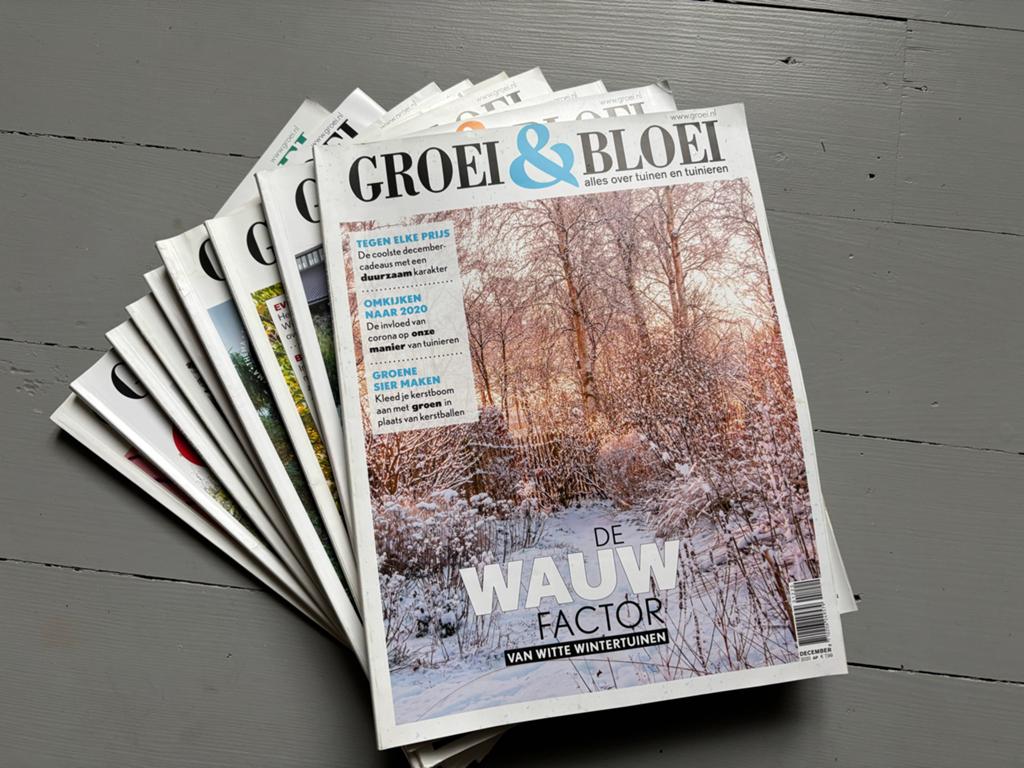 Groei & Bloei jaargangen - 2020, 2021, 2022, 2025, Boeken, Tijdschriften en Kranten, Ophalen, Gelezen, Overige typen