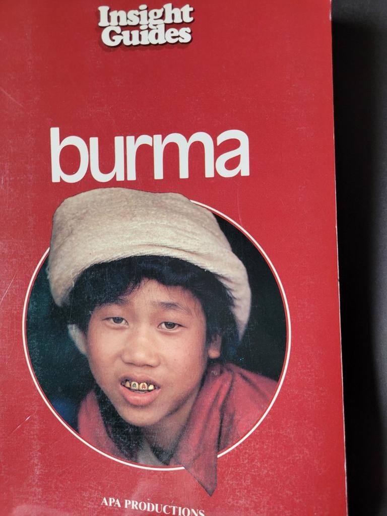 Insight Guides Burma - Reisgids met cultuur en geschiedenis, Boeken, APA Productions, Ophalen of Verzenden, Reisgids of -boek