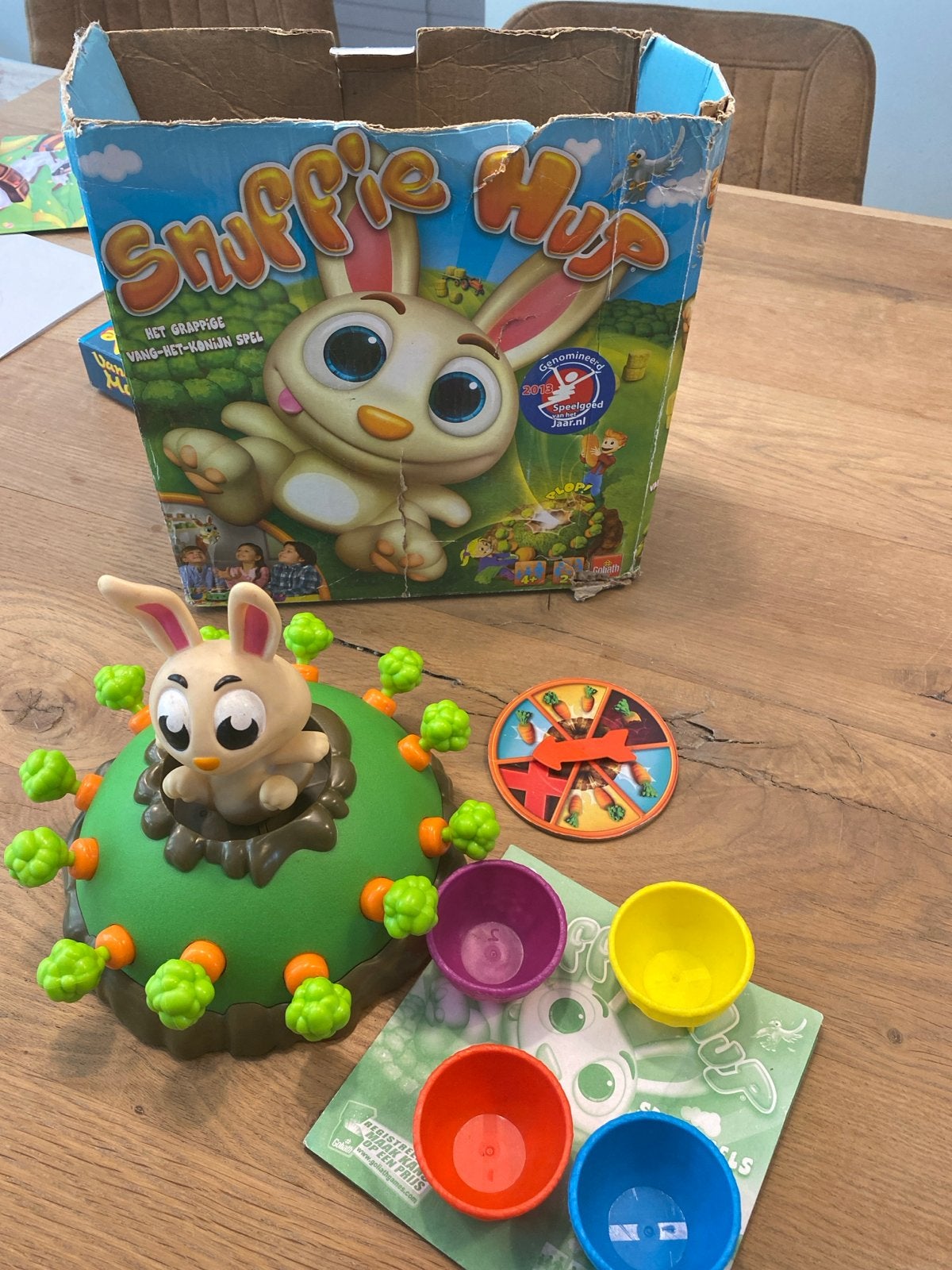 Snuffie Hup - Het grappige vang-het-konijn spel (Gebruikt), Ophalen, Gebruikt