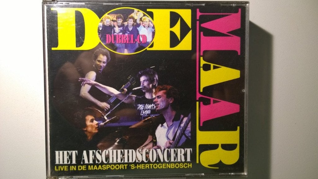 Doe Maar ‎- Het Afscheidsconcert, Cd's en Dvd's, Ophalen of Verzenden, Zo goed als nieuw, Pop, Album