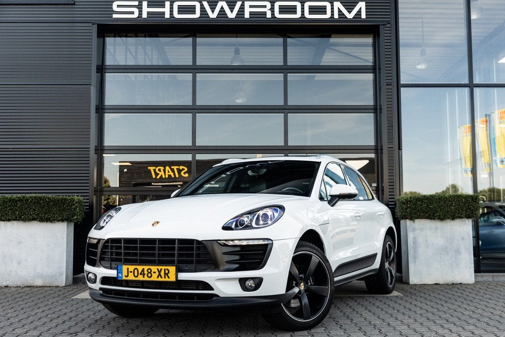 Porsche Macan 2.0, 252 PK, Pano, 18-wegs Sportstoelen, Lucht, Auto's, Porsche, Automaat, Gebruikt, 4 cilinders, Wit