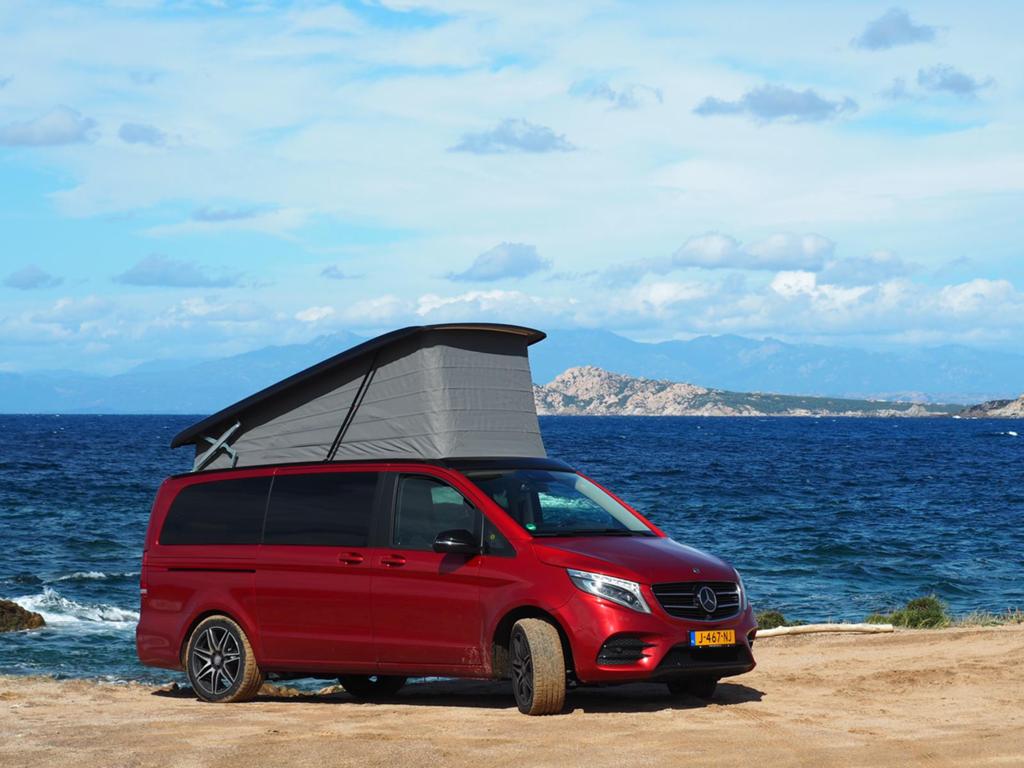 Mercedes Marco Polo V250, 4 Matic, full options, 2018, Auto's, Automaat, 15 km/l, Zwart, 4 stoelen
