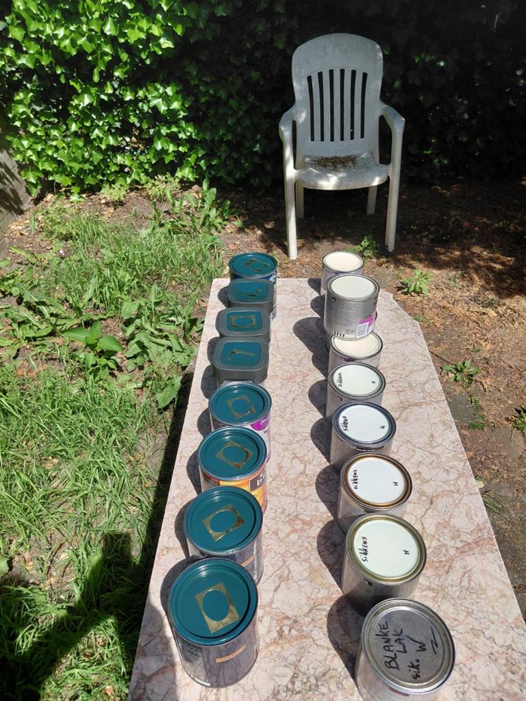 Diverse Verf, Lak en Beits - blauw.wit.geel, groen grijs etc, Ophalen of Verzenden, Nieuw
