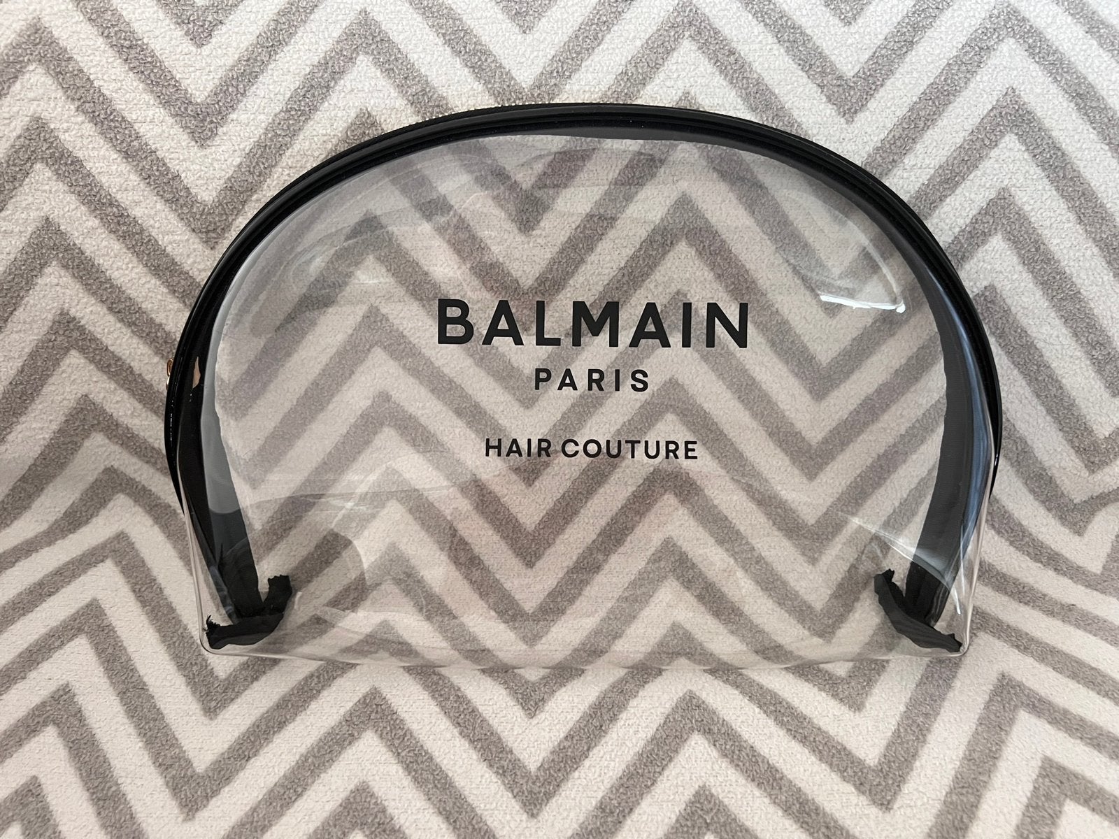 Balmain Paris Hair Couture Transparante Toilettas, Sieraden, Tassen en Uiterlijk, Toilettassen, Verzenden, Nieuw