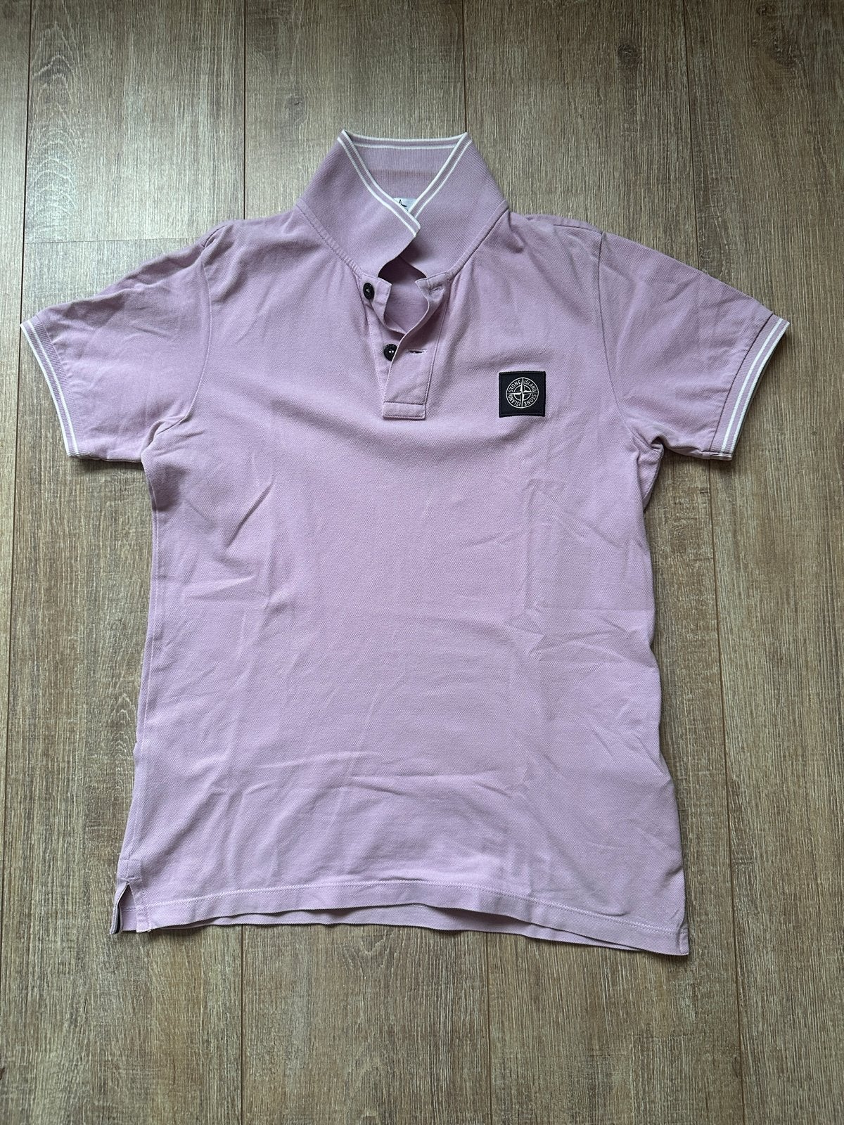 Jongens Polo Shirt Roze Maat 164, Kinderen en Baby's, Ophalen of Verzenden, Gebruikt, Jongen, Shirt of Longsleeve