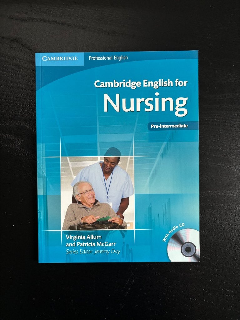 Cambridge English for Nursing, Boeken, Ophalen, Alpha, Nieuw, HBO