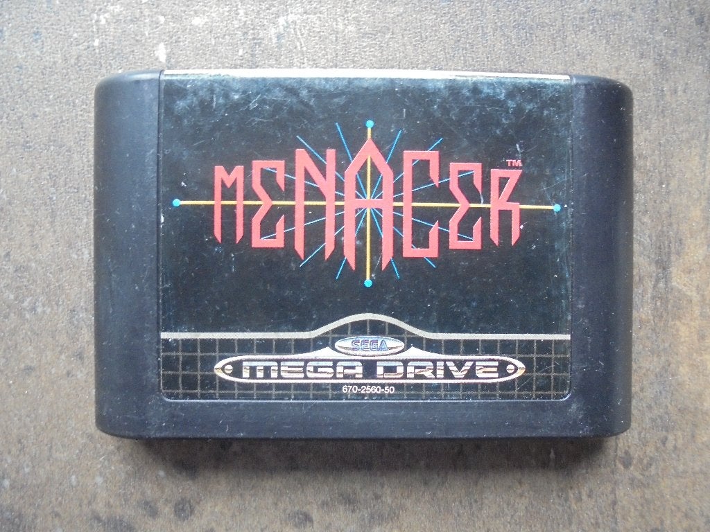 Menacer 6 Game voor Sega Mega Drive (zie foto's), Spelcomputers en Games, Avontuur en Actie, Gebruikt, 1 speler, Ophalen of Verzenden