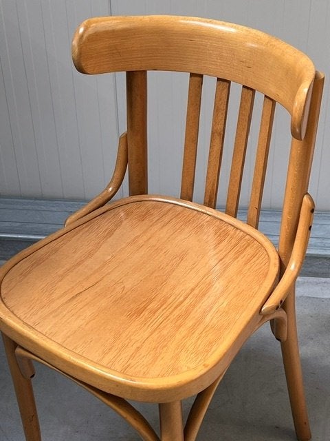 Vintage cafestoelen 6x horeca restaurant stoelen prijs p/st, Gebruikt, Bruin, ., Vintage