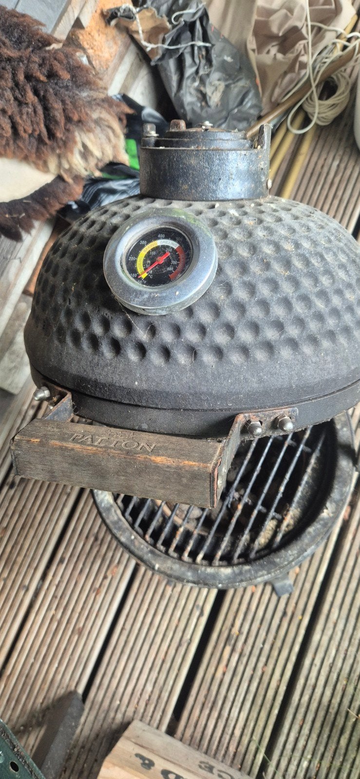 Patton Mini BBQ 28 cm - Zo goed als nieuw, Ophalen, Zo goed als nieuw, Patton