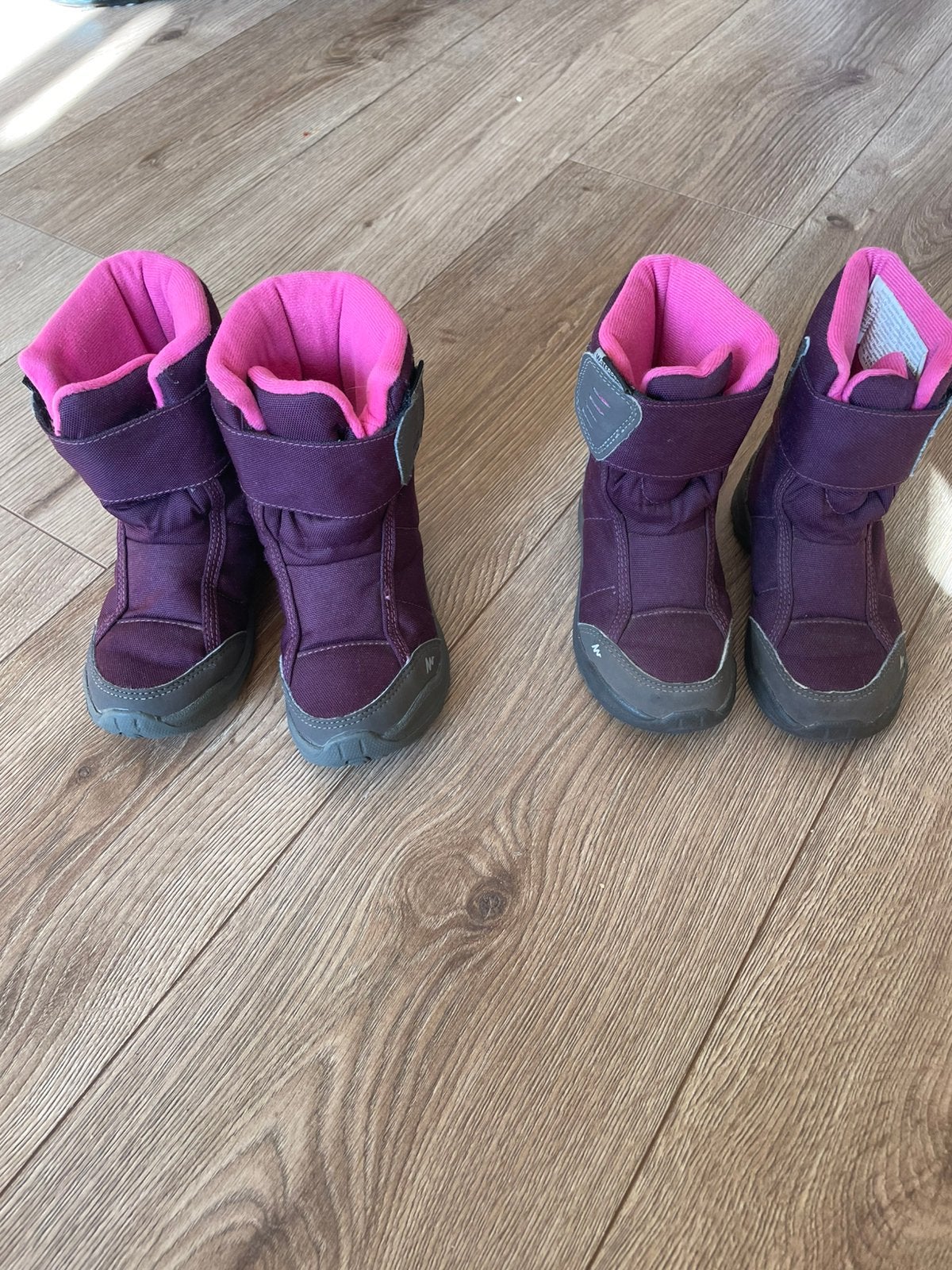 Quechua waterdichte snowboots 26 en 27, Ophalen of Verzenden, Zo goed als nieuw, Meisje, Laarsjes