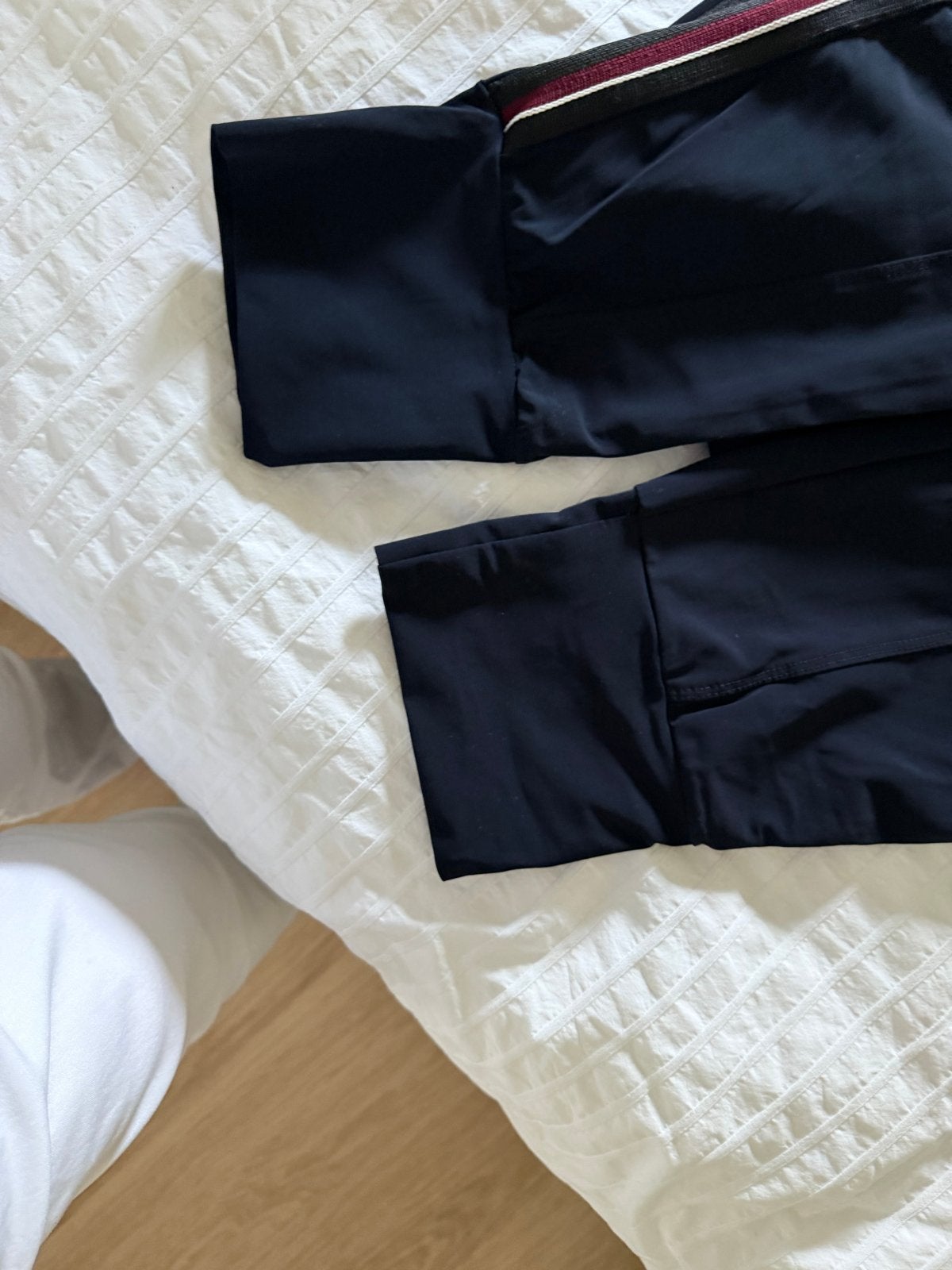 Donkerblauwe Studio Anneloes capri broek, maat L, Blauw, Maat 42/44 (L), Ophalen of Verzenden, Zo goed als nieuw