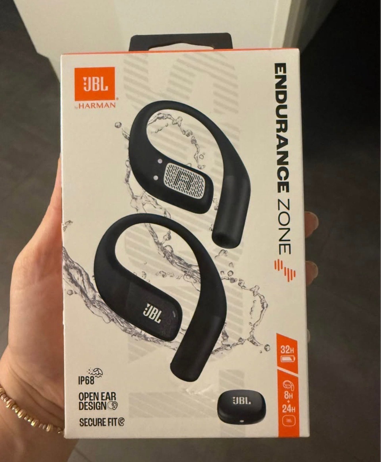 JBL Endurance Zone Open-Ear Draadloze Koptelefoon Zwart, Ophalen, JBL, Bluetooth, Nieuw