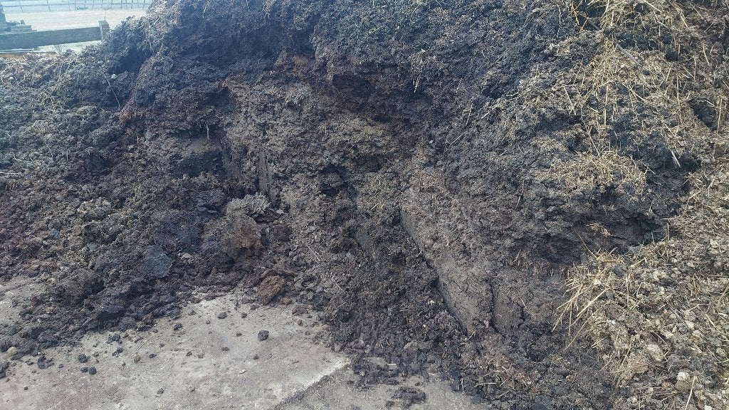 Paardenmest gratis afhalen tuinmest rozenmest., Tuin en Terras, Ophalen, Compost