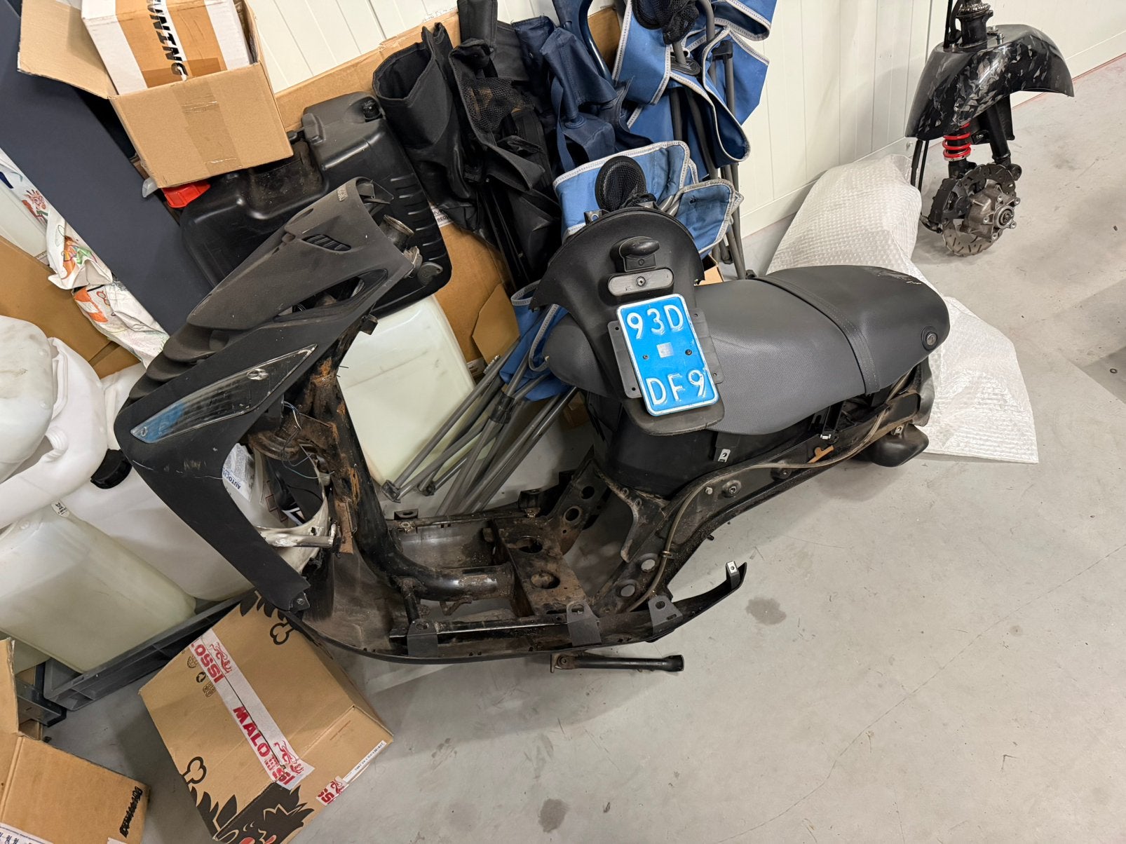 zip 2005 frame, Ophalen of Verzenden, Zo goed als nieuw, Frame, Piaggio