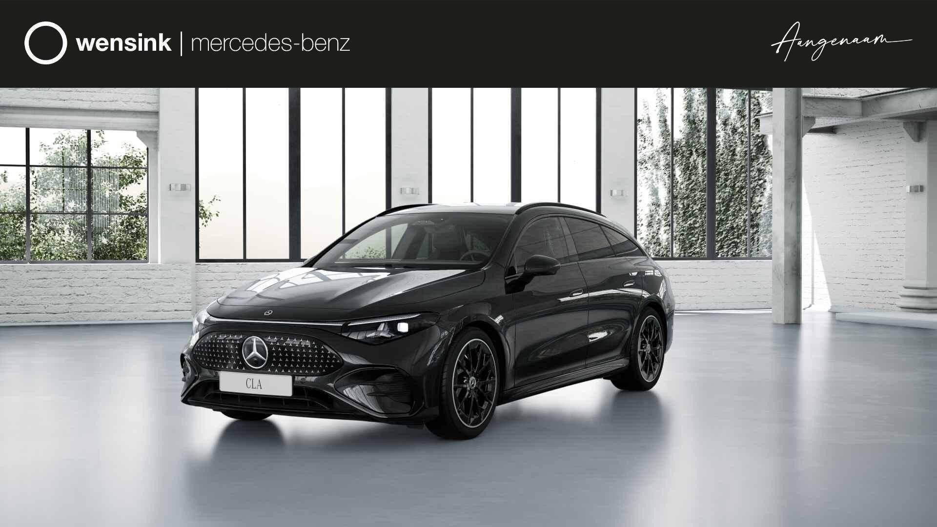 Mercedes-Benz CLA Shooting Brake 250+ Business Solution AMG, Auto's, CLA, Achterwielaandrijving, Zwart, Zwart