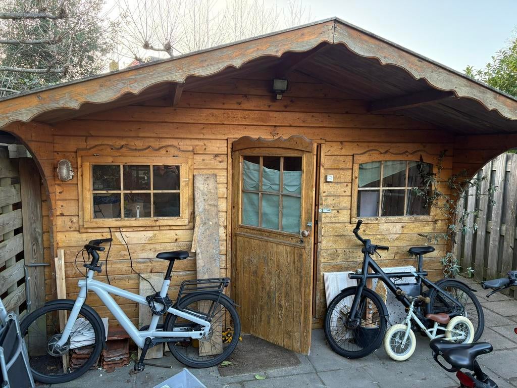 Gratis op te halen schuur, Tuin en Terras, Ophalen, Gebruikt, Hout, Schuur