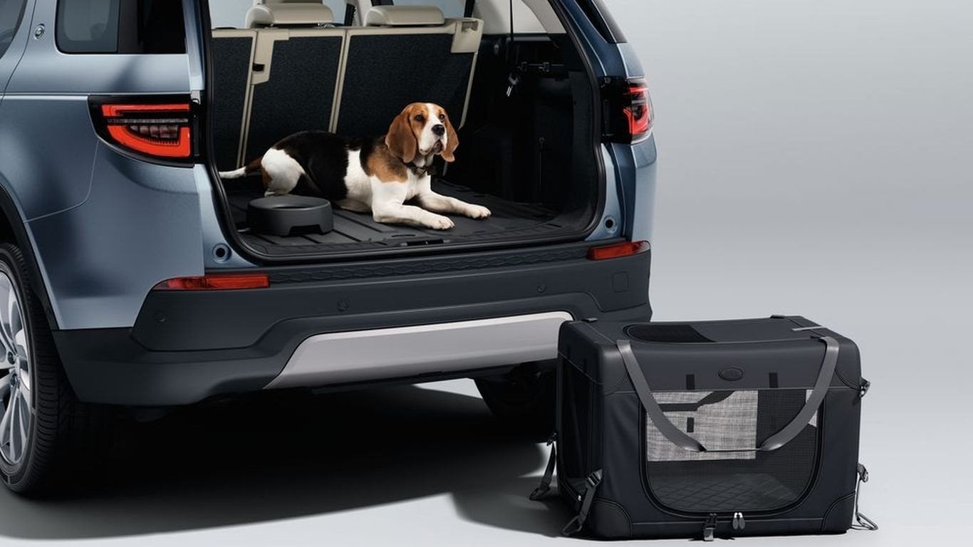 Nieuwe originele Range Rover inklapbare reisbench voor hond., Ophalen of Verzenden, Nieuw