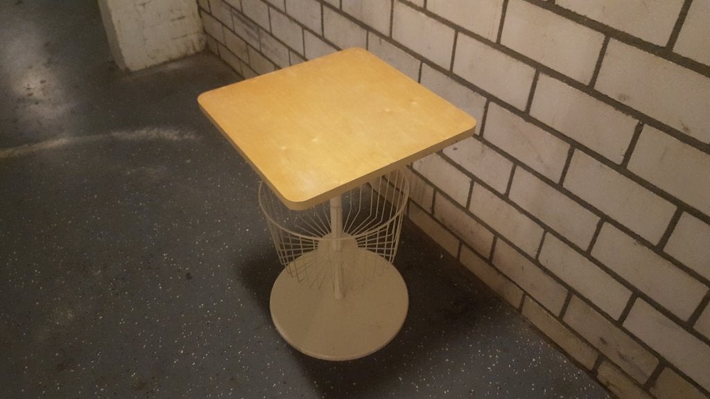 vintage bijzettafel, Overige materialen, Minder dan 55 cm, Zo goed als nieuw, Ophalen
