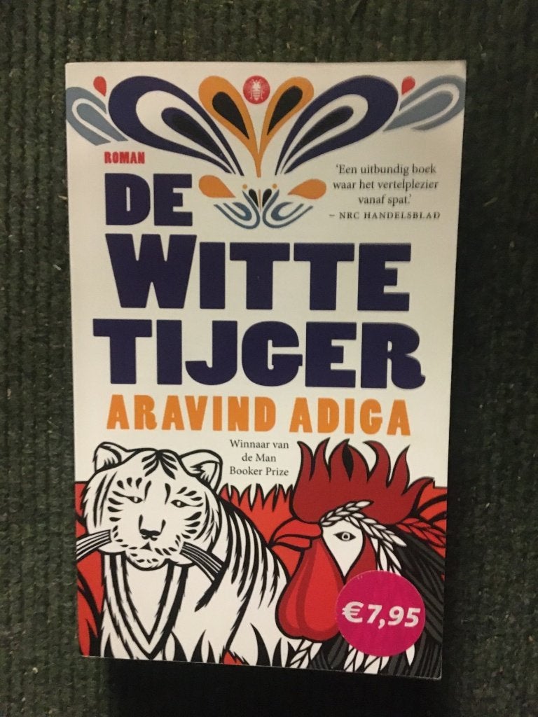 De Witte Tijger; door Aravind Adiga #India #Thriller, Wereld overig, Ophalen of Verzenden, Zo goed als nieuw, Aravind Adiga