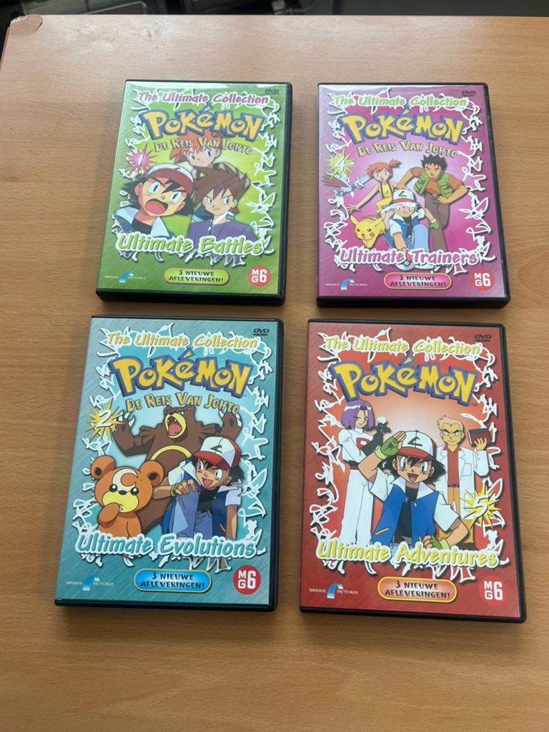Pokemon Ultimate collection, Cd's en Dvd's, VHS | Kinderen en Jeugd, Alle leeftijden, Ophalen of Verzenden, Zo goed als nieuw
