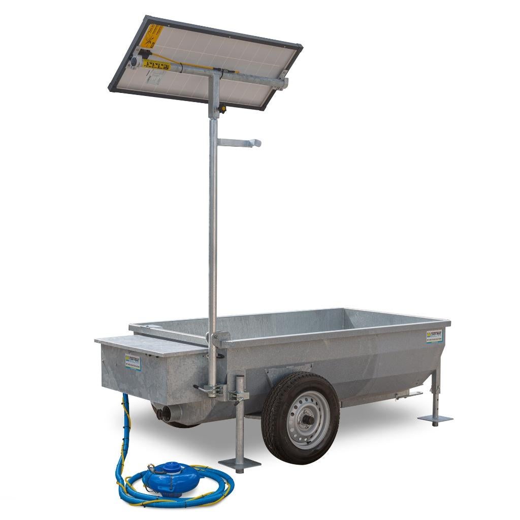 Poortman solar zonne energie mobiele weidedrinkbak, Verzenden, Nieuw