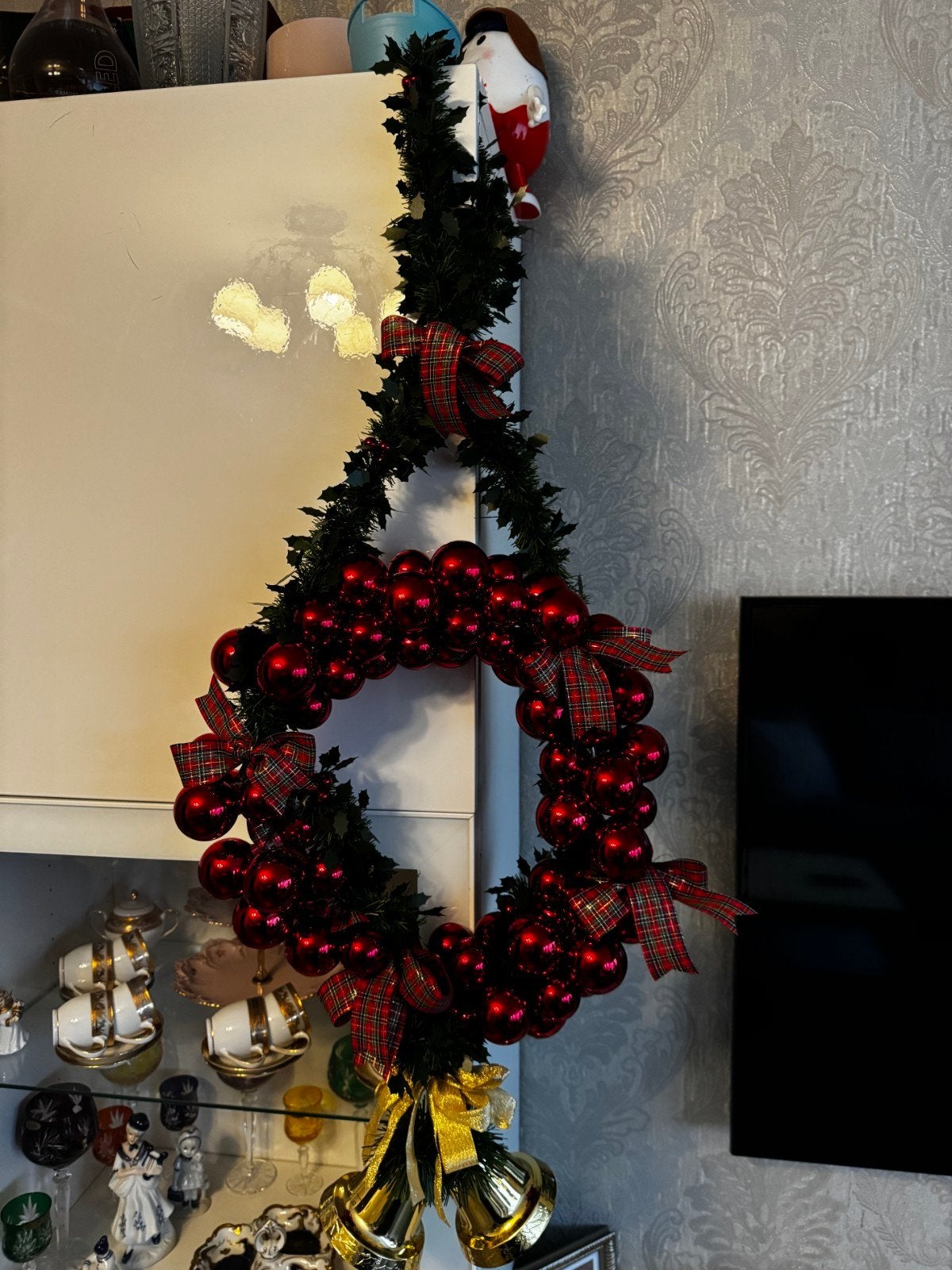 kerstkrans groot, Ophalen of Verzenden