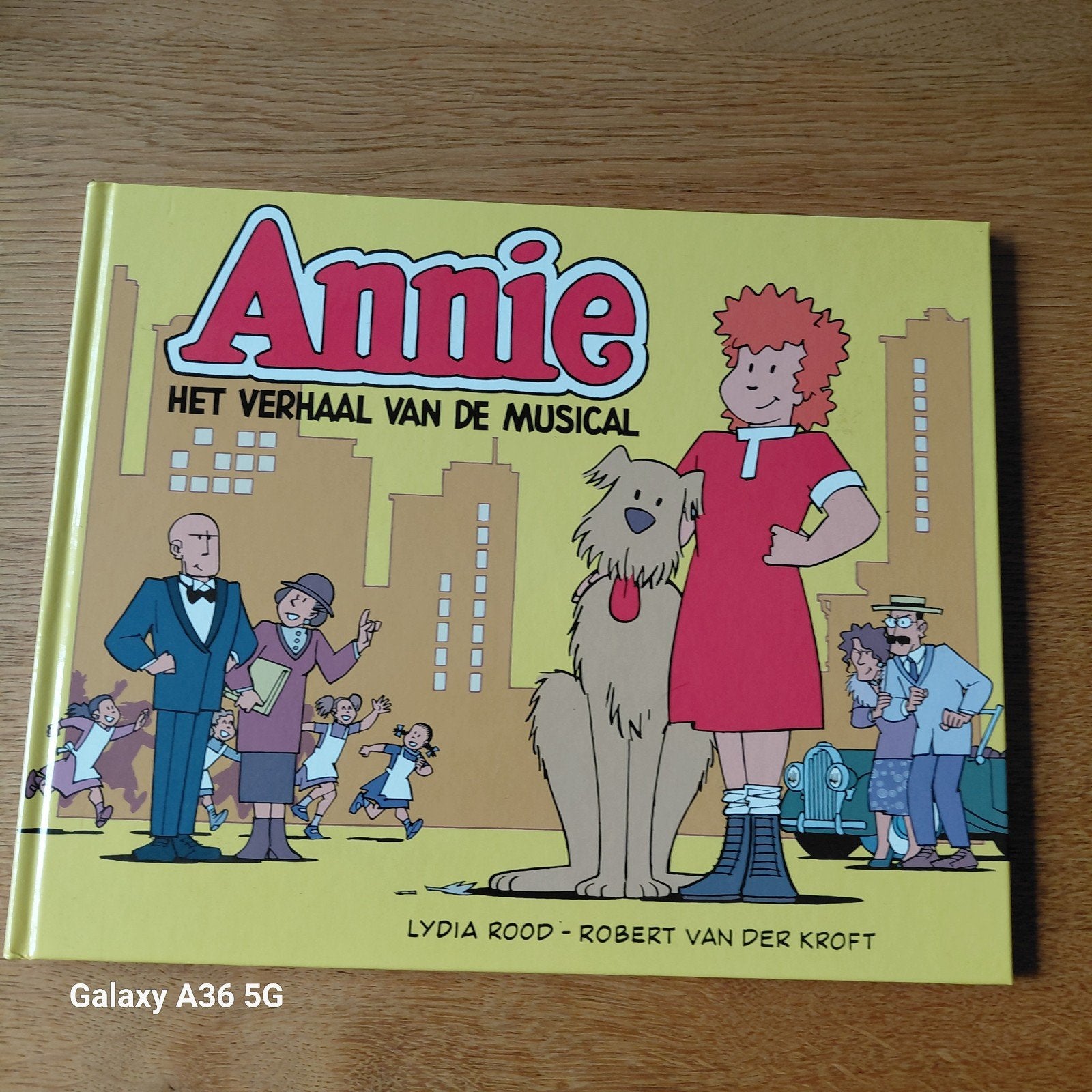 Annie: Het Verhaal van de Musical - Boek, Ophalen of Verzenden, Zo goed als nieuw, Lydia Rood - Robert van der Kroft, Nederland
