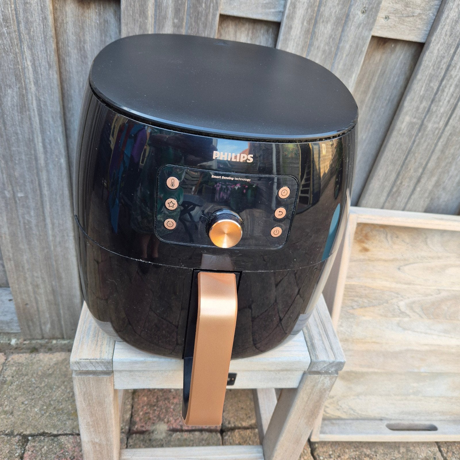 Philips XXL Smart Sensing Technologie Airfryer, Witgoed en Apparatuur, Airfryers, Zo goed als nieuw, Airfryer XXL, 1500 gram of meer