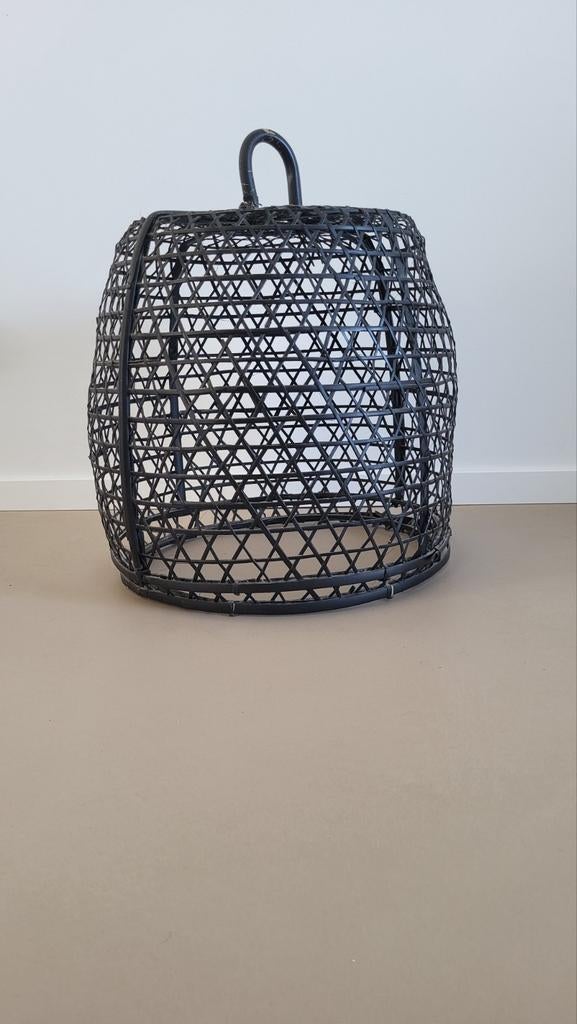 Lamp - Hanenmand Zwart, 53cm hoog, Overige materialen, Gebruikt, 50 tot 75 cm, Ophalen of Verzenden