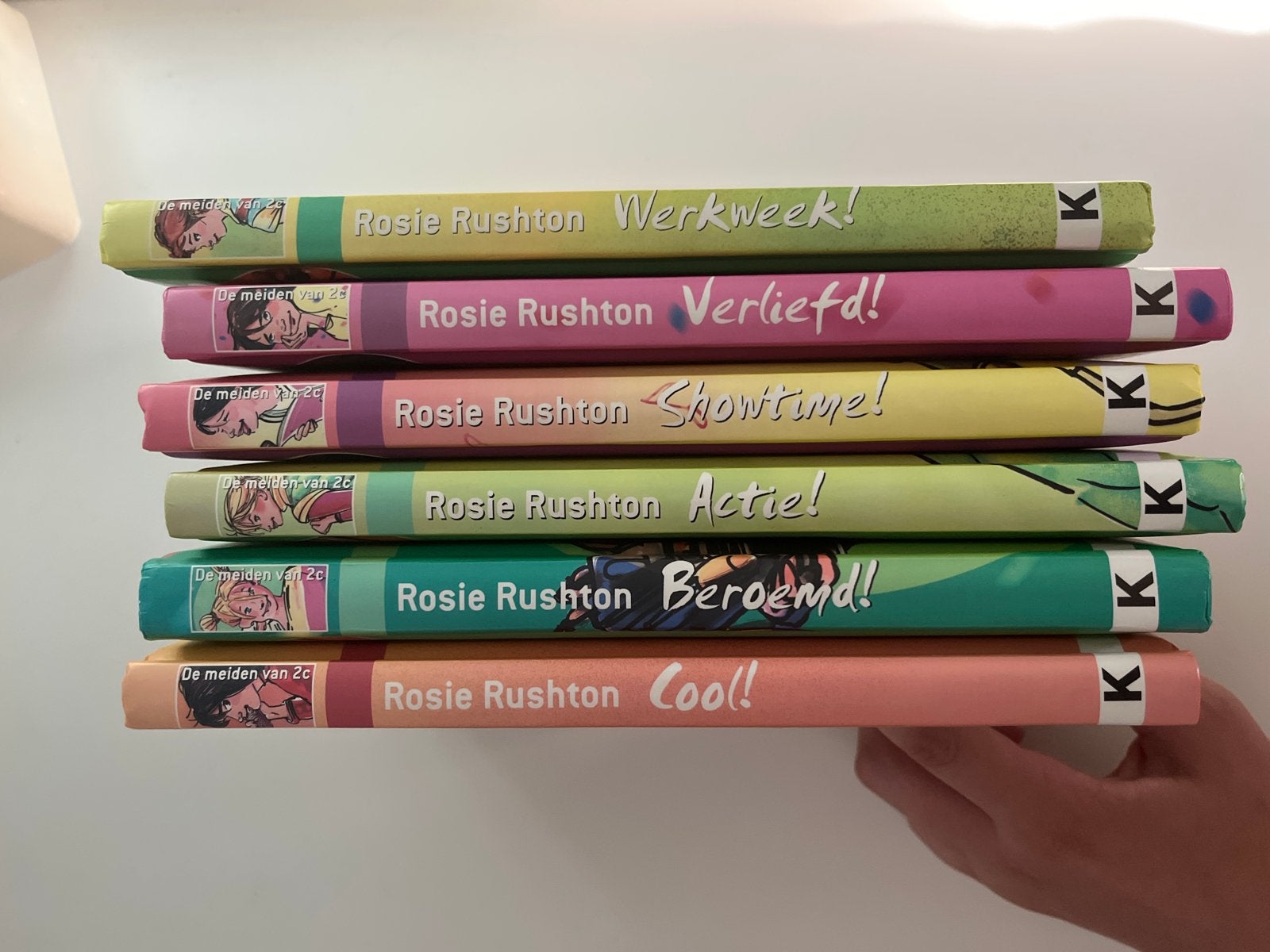 De meiden van 2c - Rosie Rushton (6 boeken), Boeken, Ophalen of Verzenden, Zo goed als nieuw, Fictie