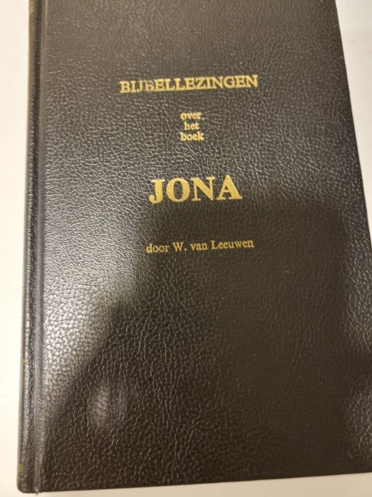 W. van Leeuwen. Bijbellezingen over het boek Jona., Ophalen of Verzenden, Gelezen, Christendom | Protestants