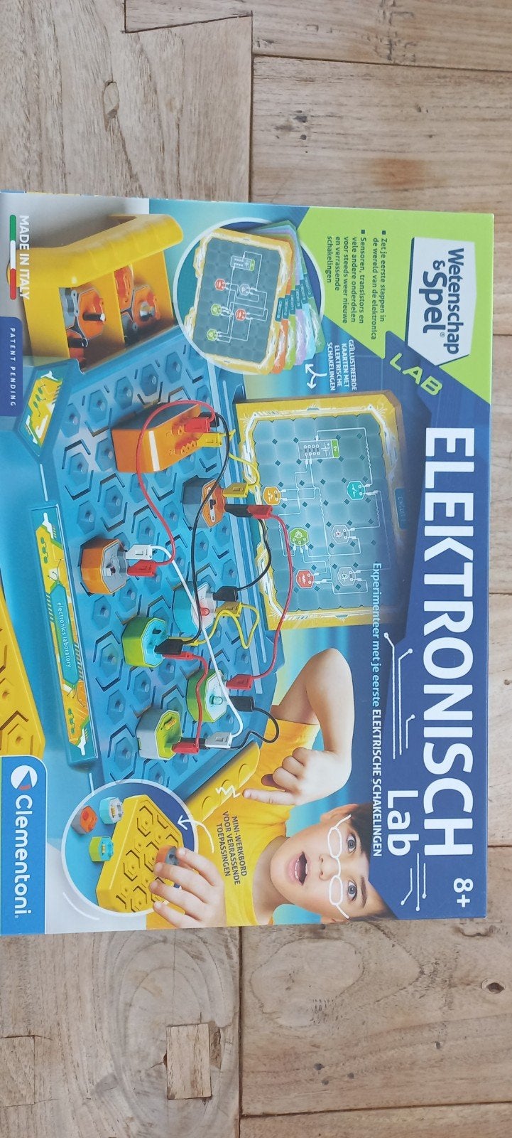 Clementoni Elektronisch Lab - Wetenschap & Spel, Kinderen en Baby's, Speelgoed | Educatief en Creatief, Nieuw, Bouwen, Elektronica