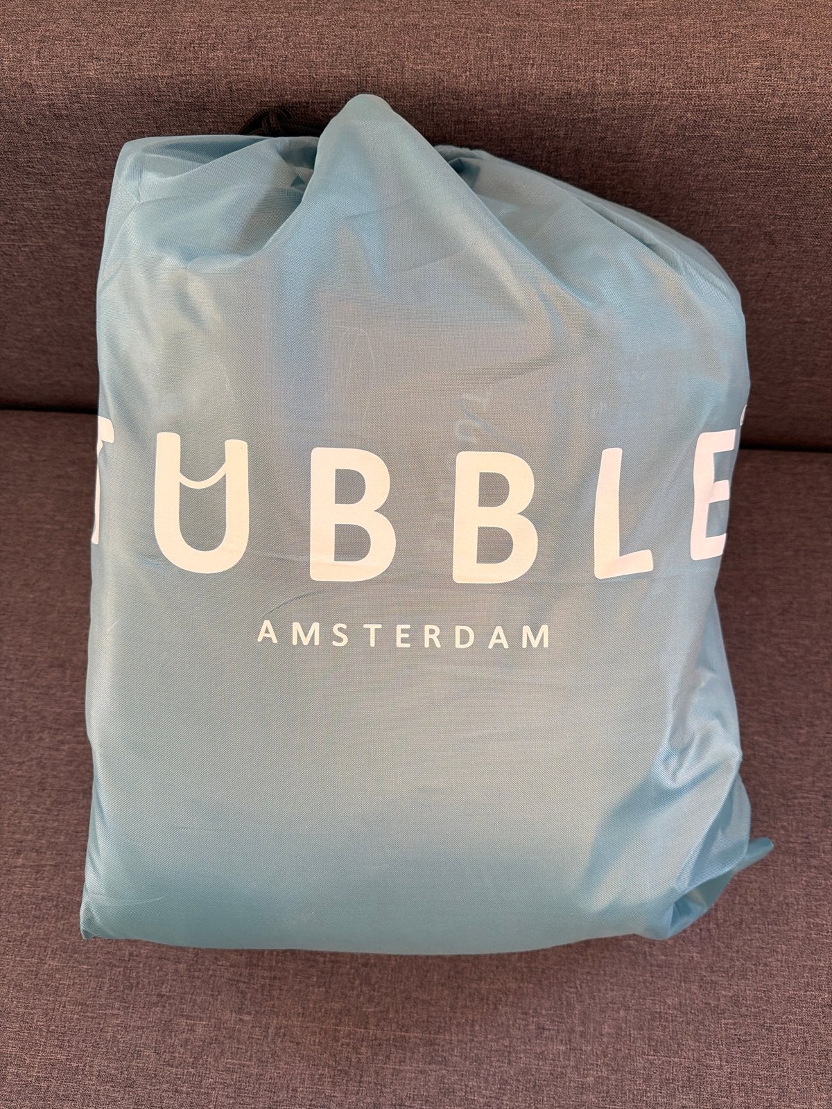 Tubble Amsterdam Royale Blue Lagoon | Opblaasbaar bad, Ophalen of Verzenden, Nieuw, Pomp, Opblaasbaar