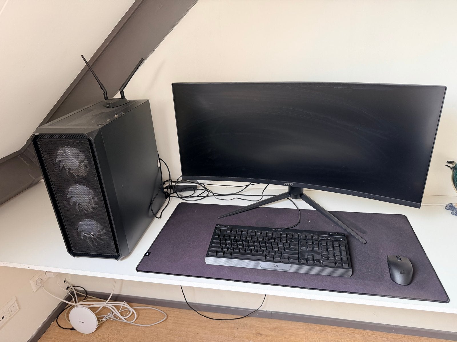 Complete Gaming PC Setup MSI + extremegamer, Gebruikt, HDD, Ophalen of Verzenden, Gaming