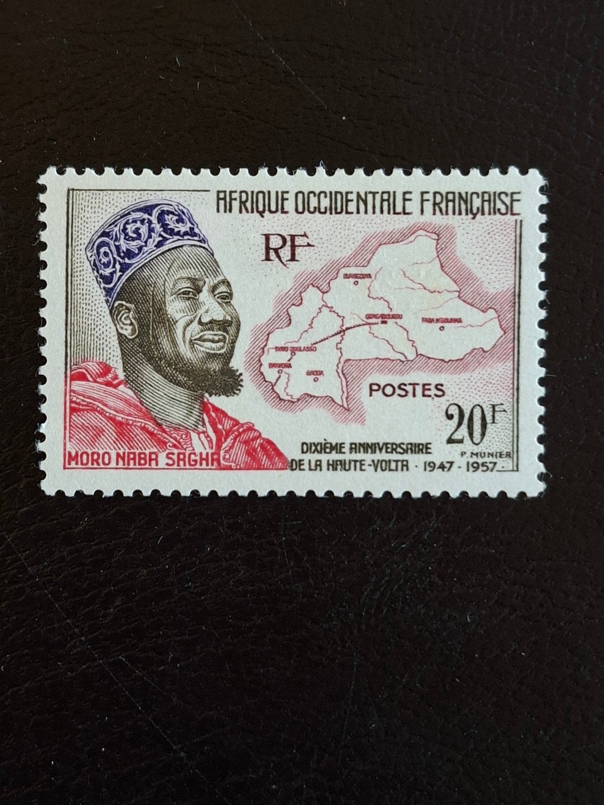 Frans West Afrika Mi 100. Pf plakker, Ophalen of Verzenden, Overige landen, Postfris
