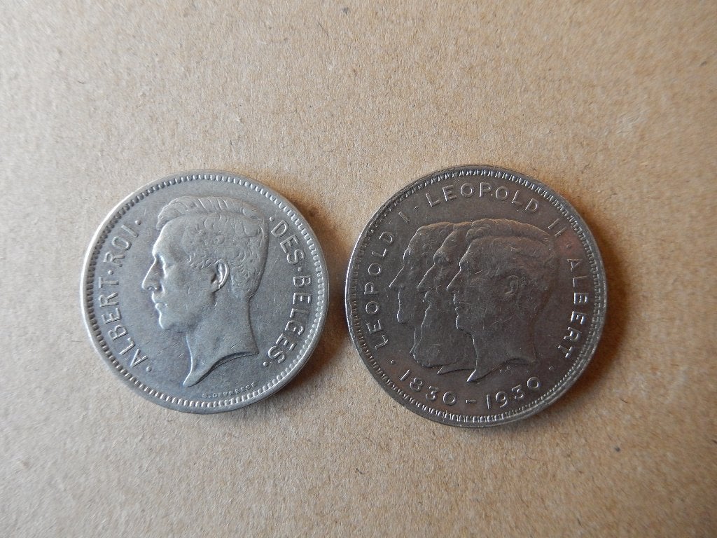 Belgie 5 - 10 Frank 1931 - 1930, Ophalen of Verzenden