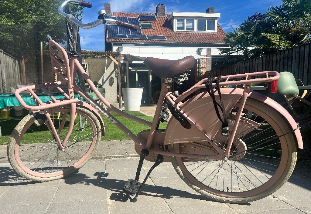 Spirit Cargo meisjesfiets 24 inch, Fietsen en Brommers, Fietsen | Meisjes, Ophalen, Terugtraprem, Spirit, Gebruikt