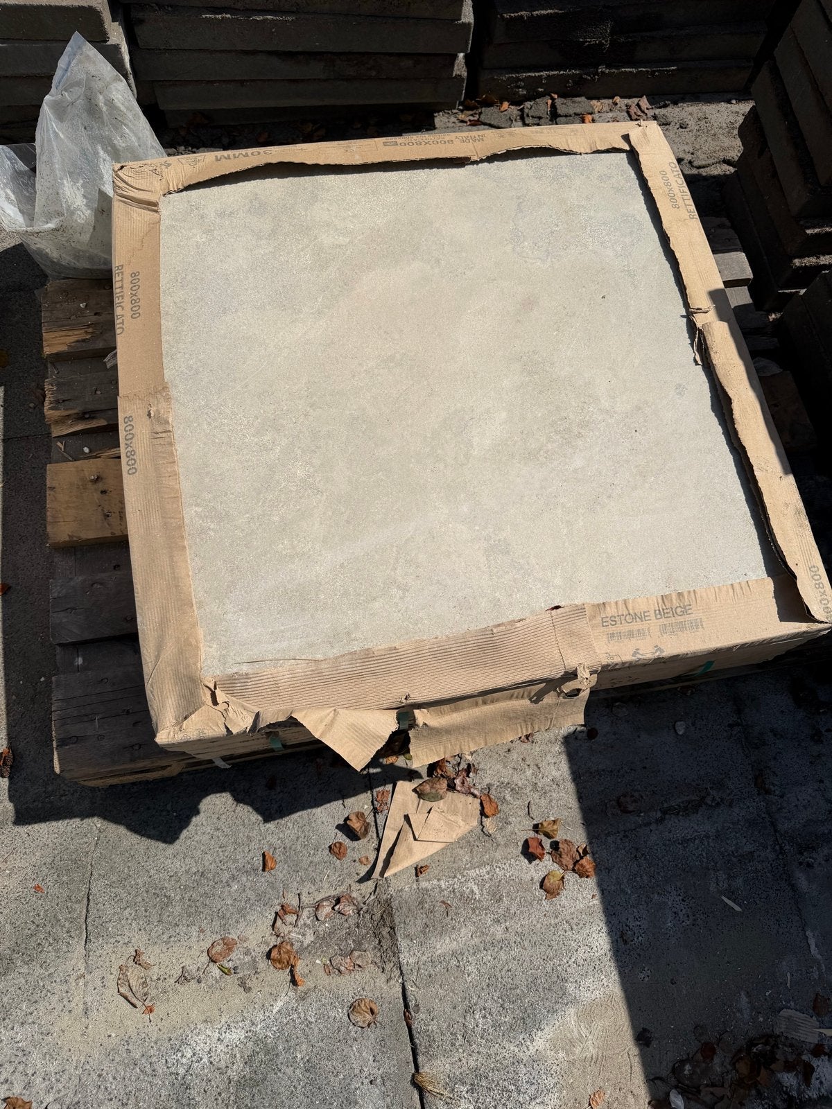 VTW Solostone Limestone Beige 3m2, Ophalen, Nieuw, Minder dan 5 m², Beton