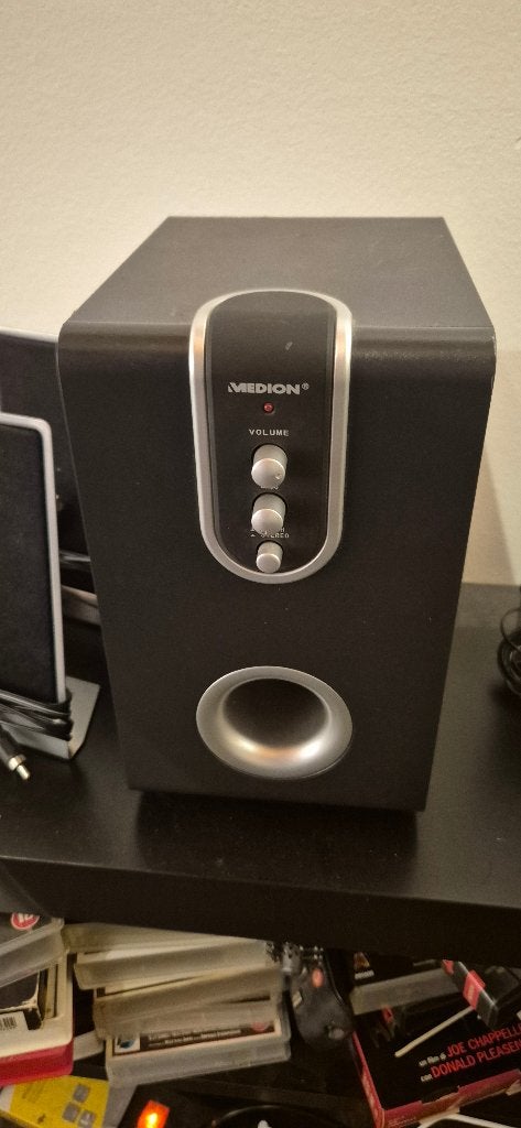 Medion Actief 5.1 Soundsysteem MD 42491 - met handleiding, Subwoofer, AUX-ingang, Ophalen of Verzenden, Zo goed als nieuw