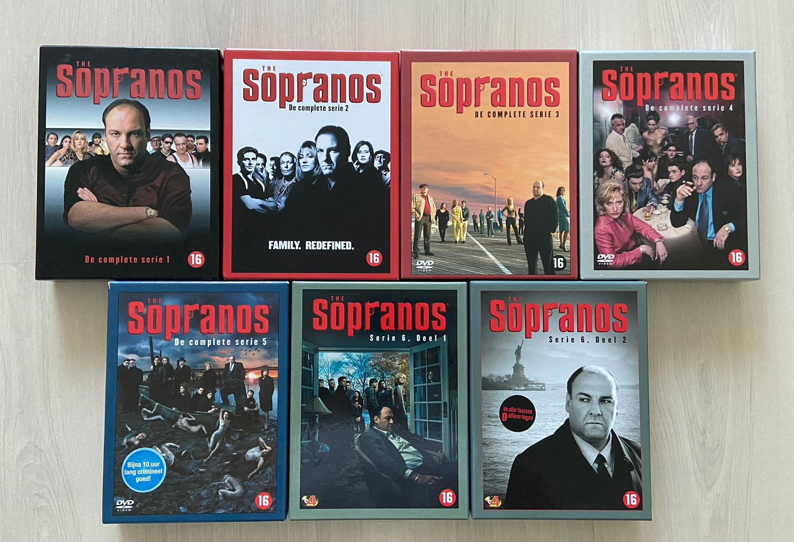 DVD | The Sopranos | De Complete Serie | Seizoen 1 t/m 6.2, Cd's en Dvd's, Dvd's | Tv en Series, Ophalen of Verzenden, Zo goed als nieuw