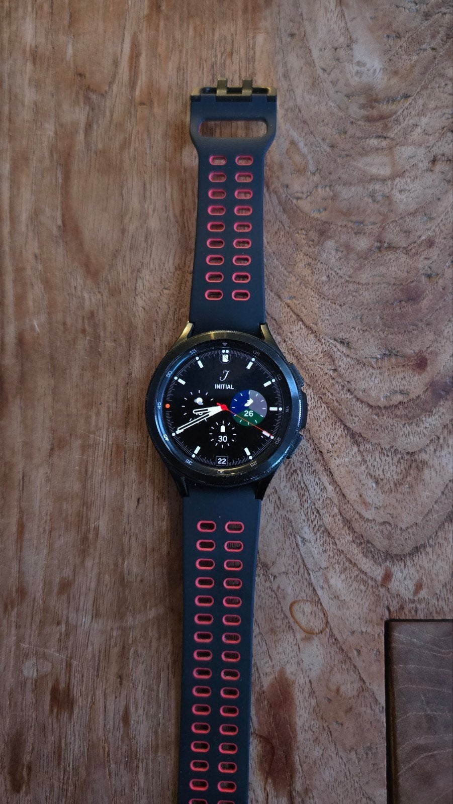 Samsung Galaxy Watch4 Classic (Zwart), GPS, Zwart, Ophalen of Verzenden, Zo goed als nieuw