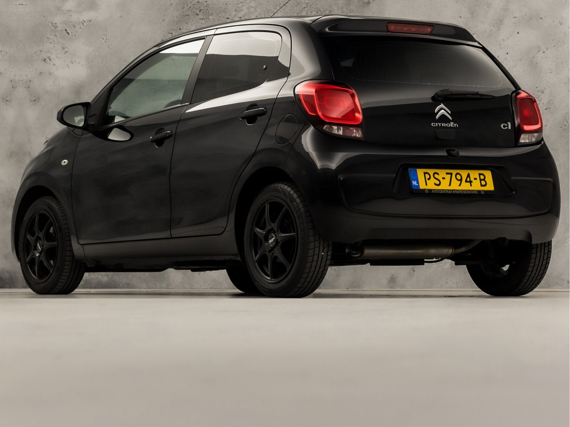 Citroën C1 1.0 e-VTi Black Sport (5 DEURS, SCHERM, GETINT G, Auto's, Citroën, Voorwielaandrijving, 12 maanden, Stof, Gebruikt