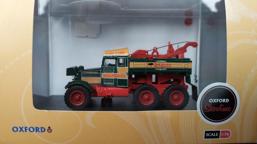 Pioneer Recovery Tractor Traylen Funfair 1:76 Oxford Pol, Verzenden, ., Nieuw, .
