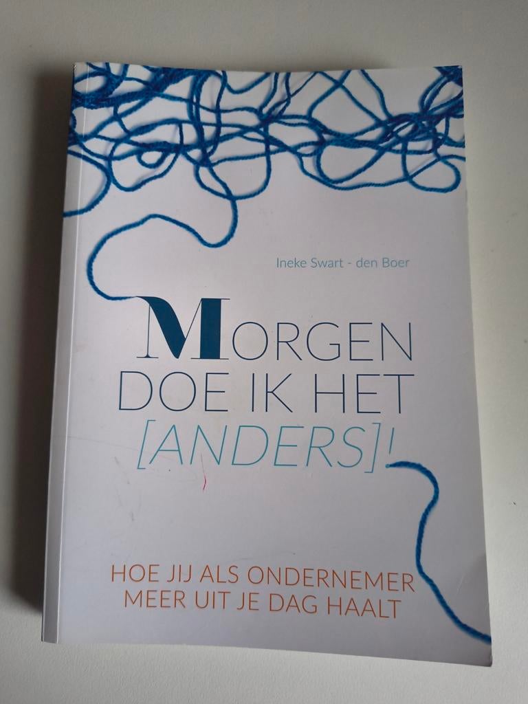 Morgen doe ik het [anders]! Ineke Swart - den Boer, Gelezen, Ineke Swart - den Boer, Ophalen of Verzenden, Management