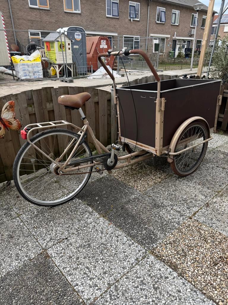 Bakfiets met versnellingen, Fietsen en Brommers, Fietsen | Bakfietsen, Ophalen, Gebruikt, 2 kinderen, Overige merken