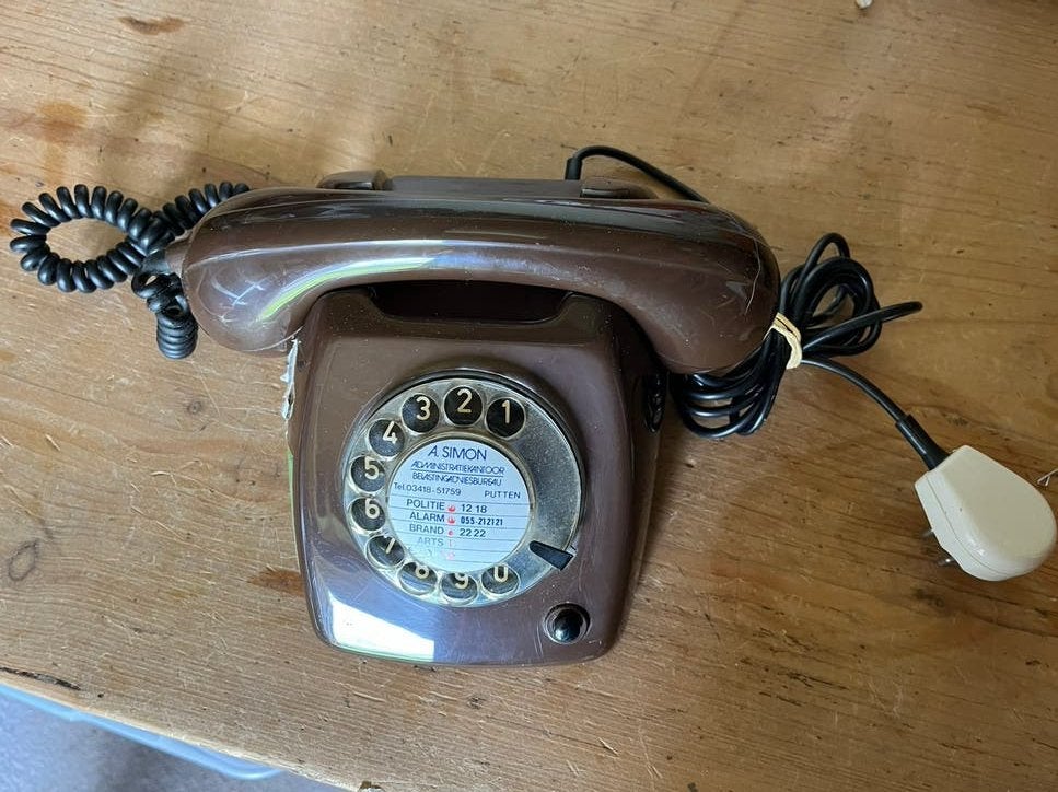PTT type T65 de luxe., Telecommunicatie, Ophalen of Verzenden, Zo goed als nieuw