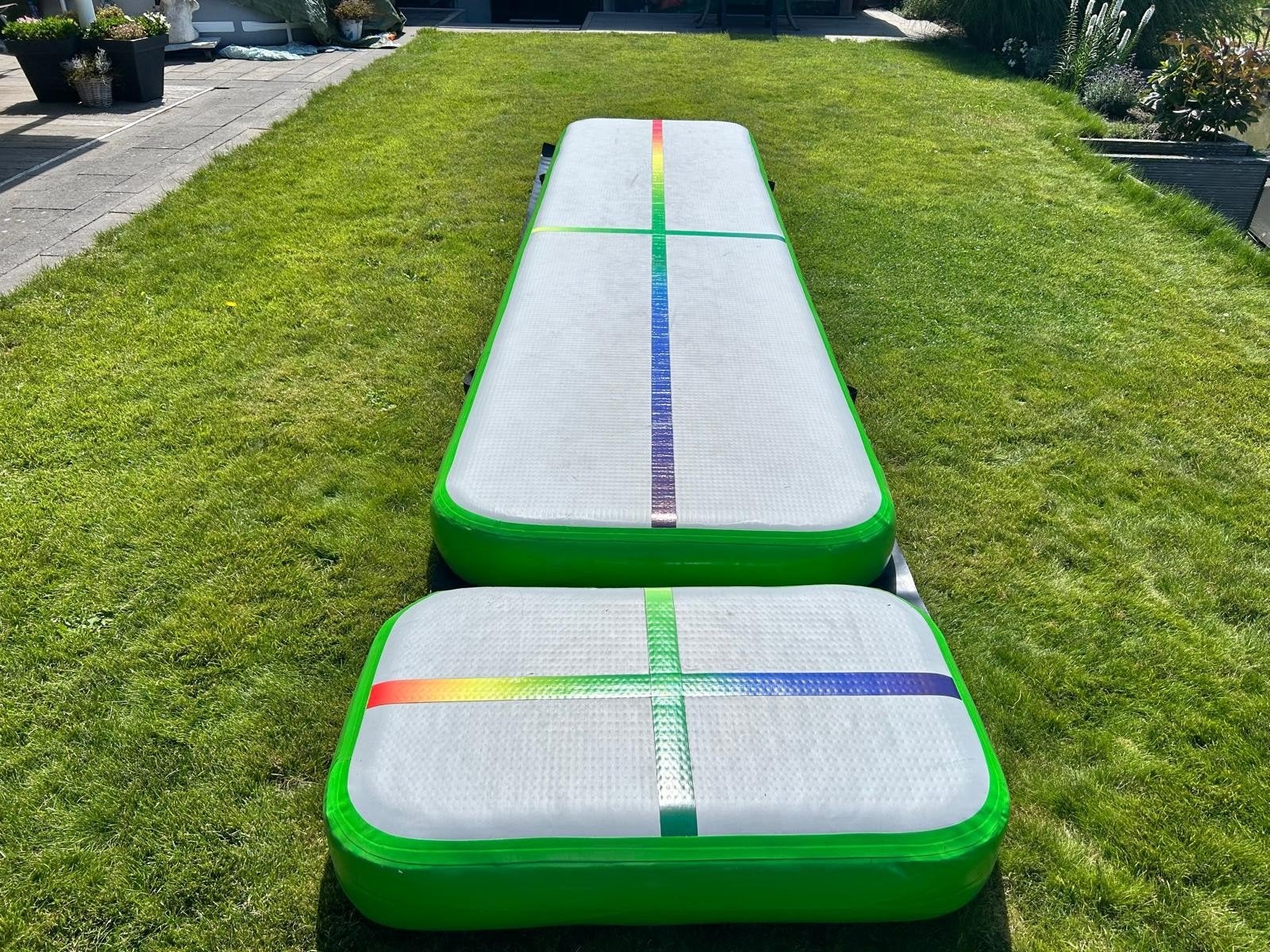 Airtrack 4x1x0,20, Ophalen, Gebruikt, Kindermaat 146 t/m 176, Meerkleurig