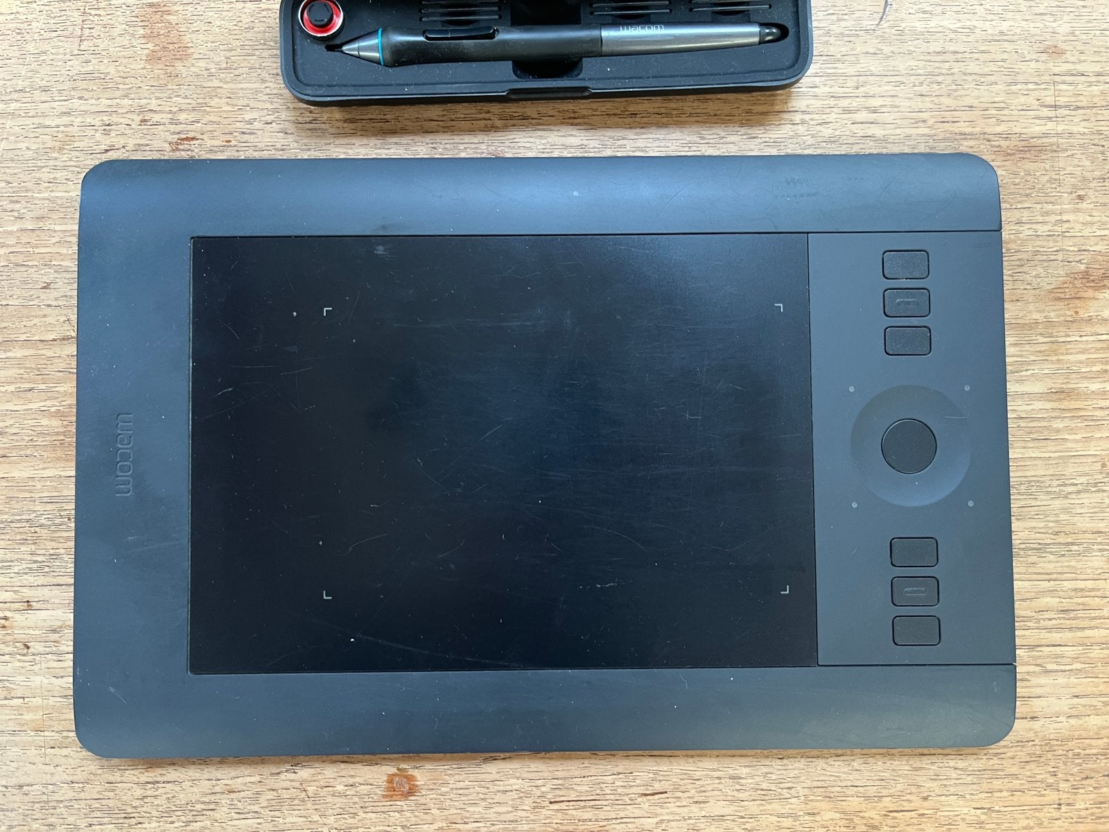 Wacom Intuos Pro Small PTH-451 tekentablet met accessoires, Computers en Software, Tekentablets, Ophalen of Verzenden, Gebruikt