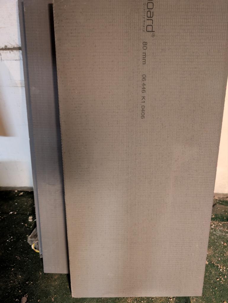 Q board 80 mm,  1200 x 6000 x 80 mm, 3 stuks, Ophalen