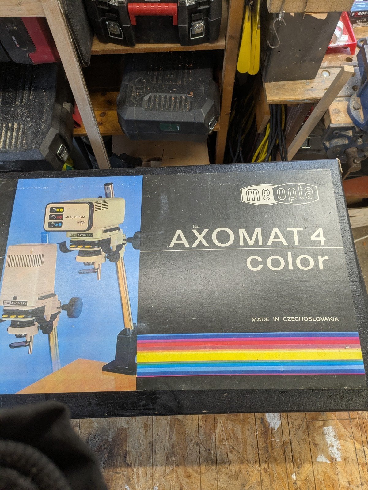 Meopta Axomat 4 Color Vergroter met Philips Timer, Ophalen of Verzenden
